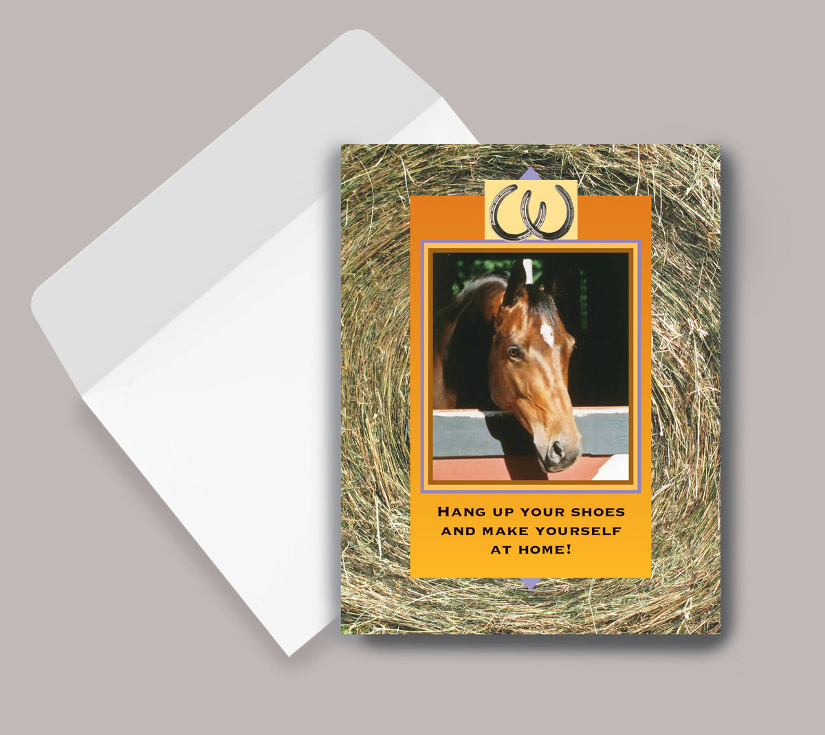 Horse Welcome Card Welcome New Boarders