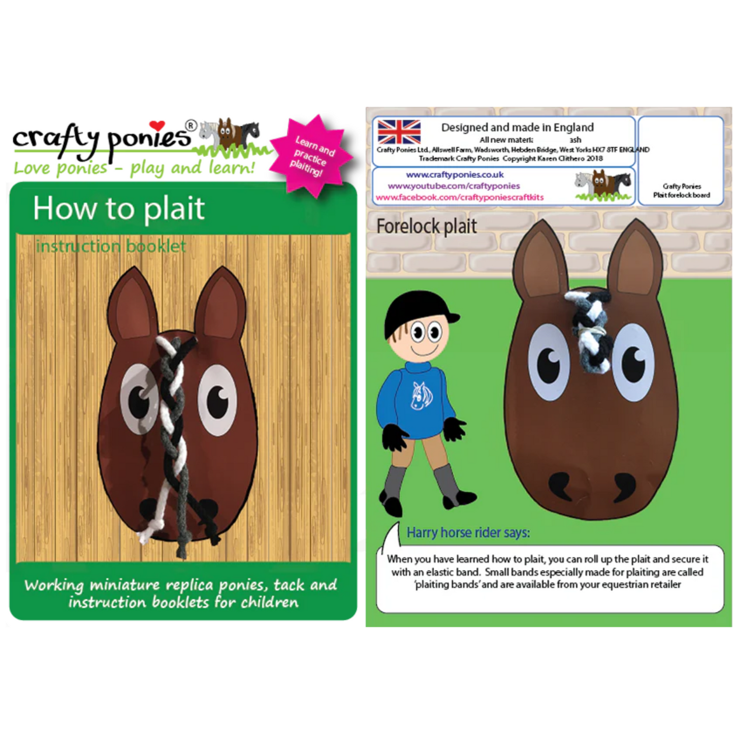 Crafty Pony Plaiting Board