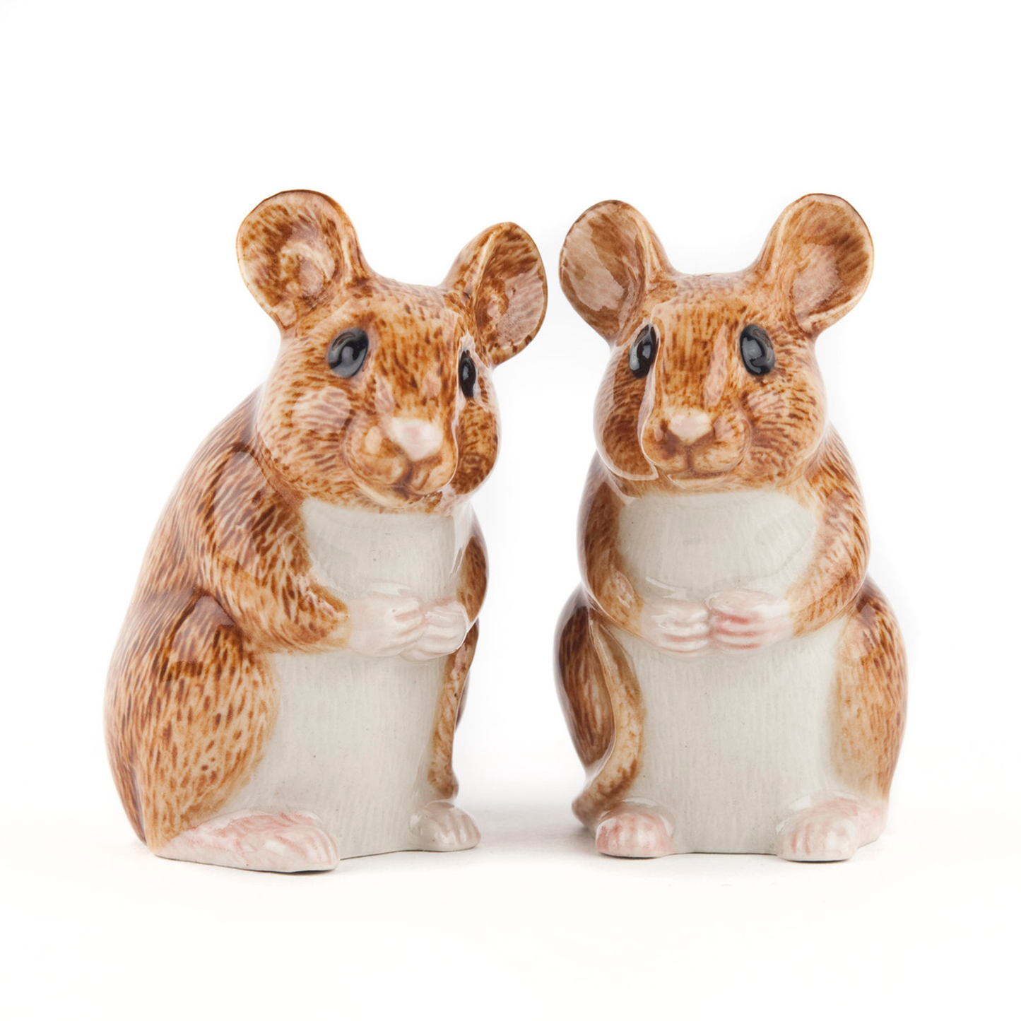 Quail Wood Mouse Salt and Pepper Shakers