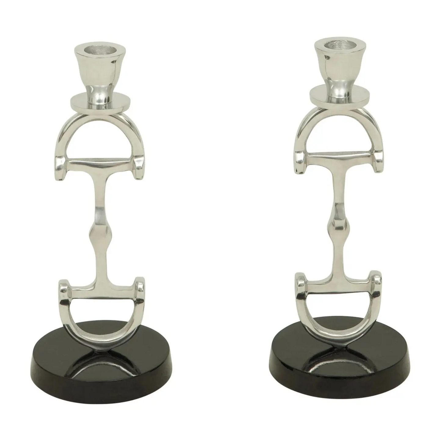 Huntley Snaffle Bit Candle Sticks