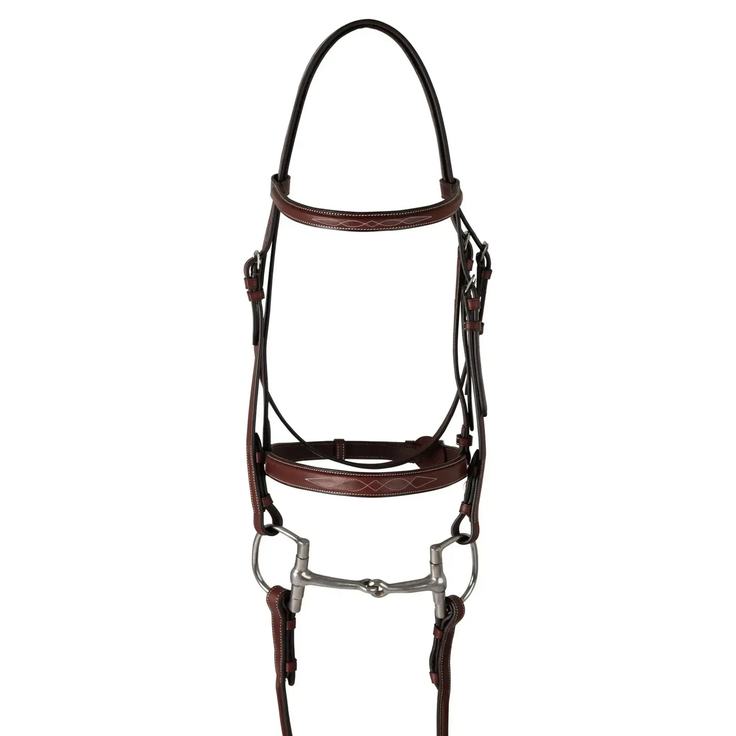 Huntley Fancy Stitched Schooling Bridle