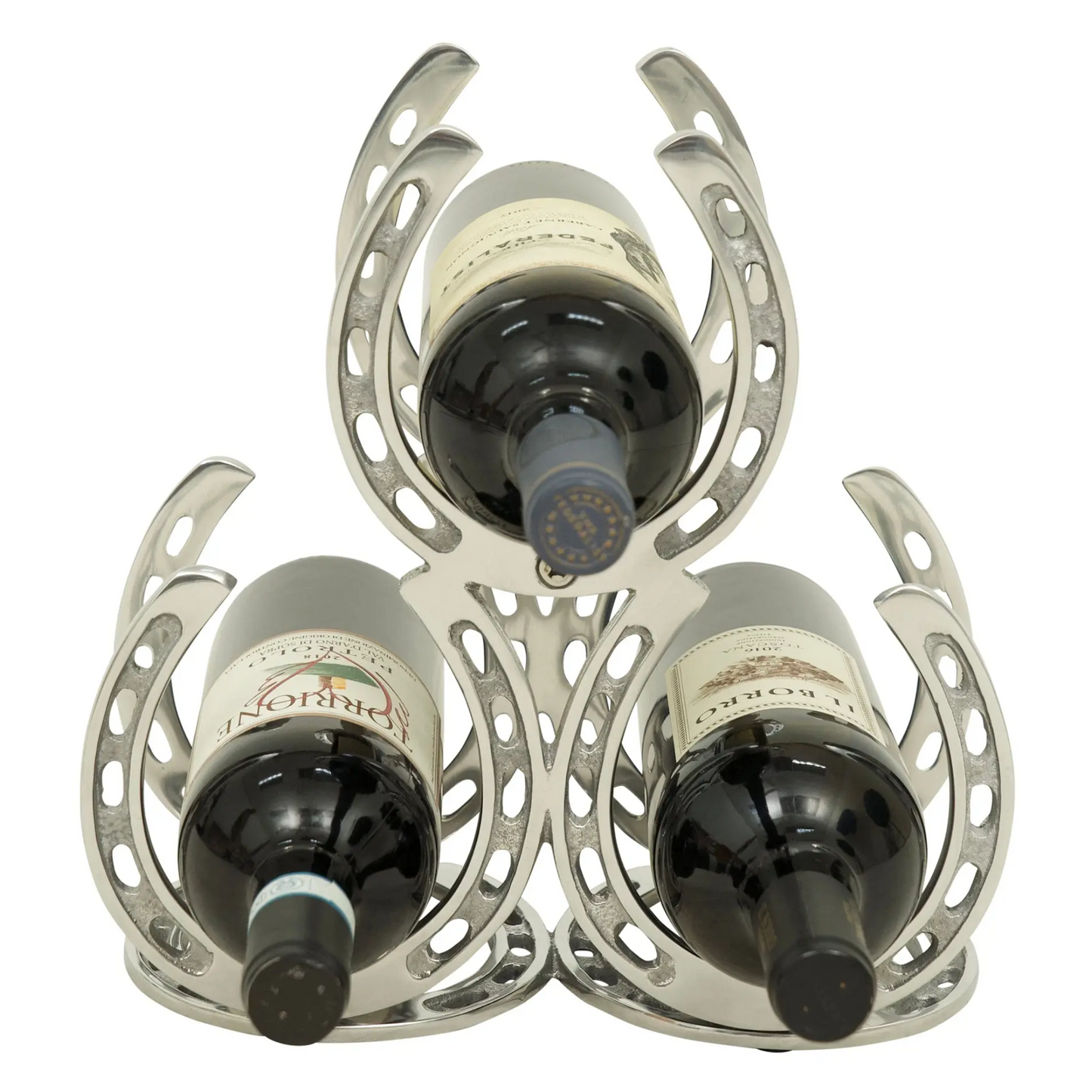 Huntley Horse Shoe Wine Rack