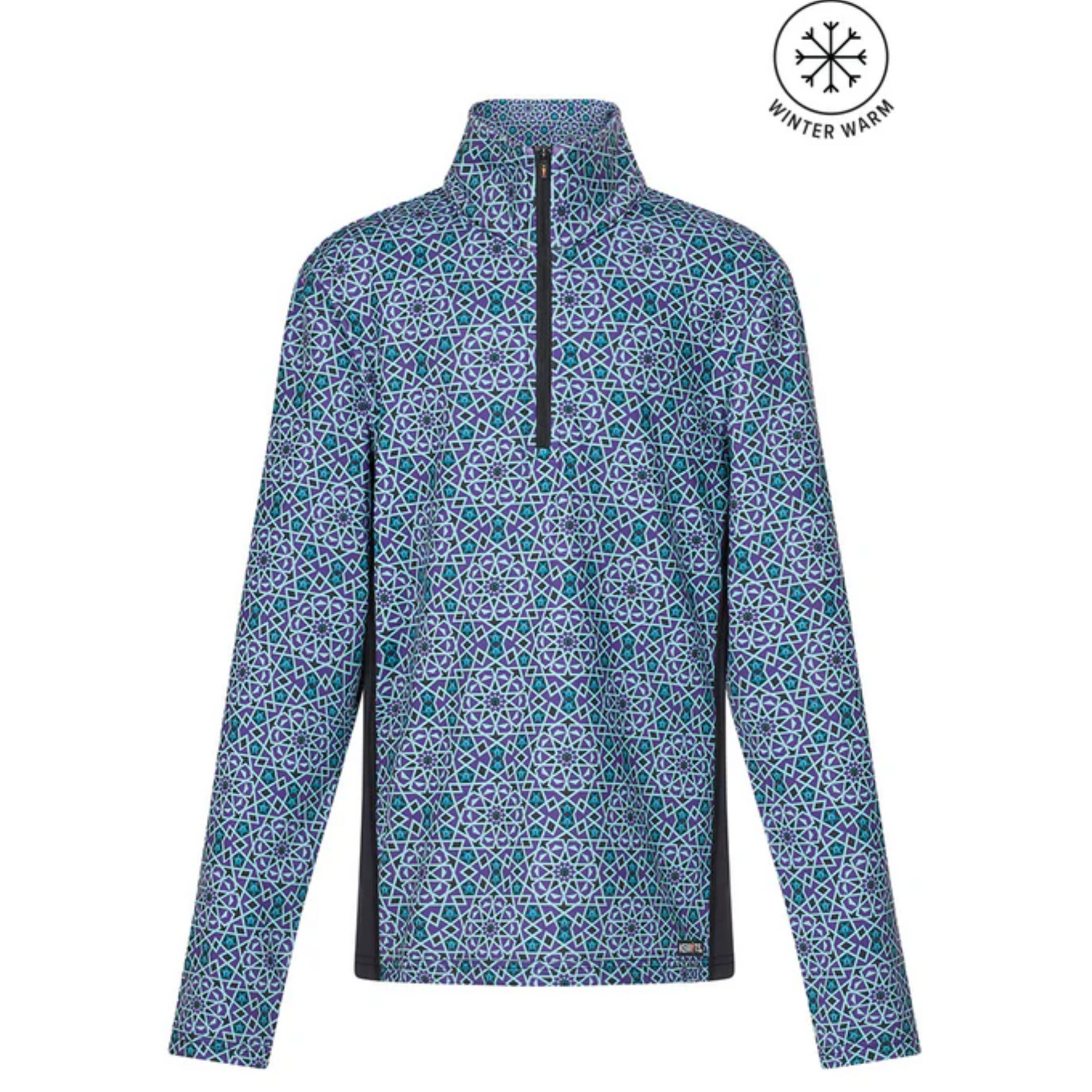 Kerrits Kids Rail Side Quarter Zip Tech Top