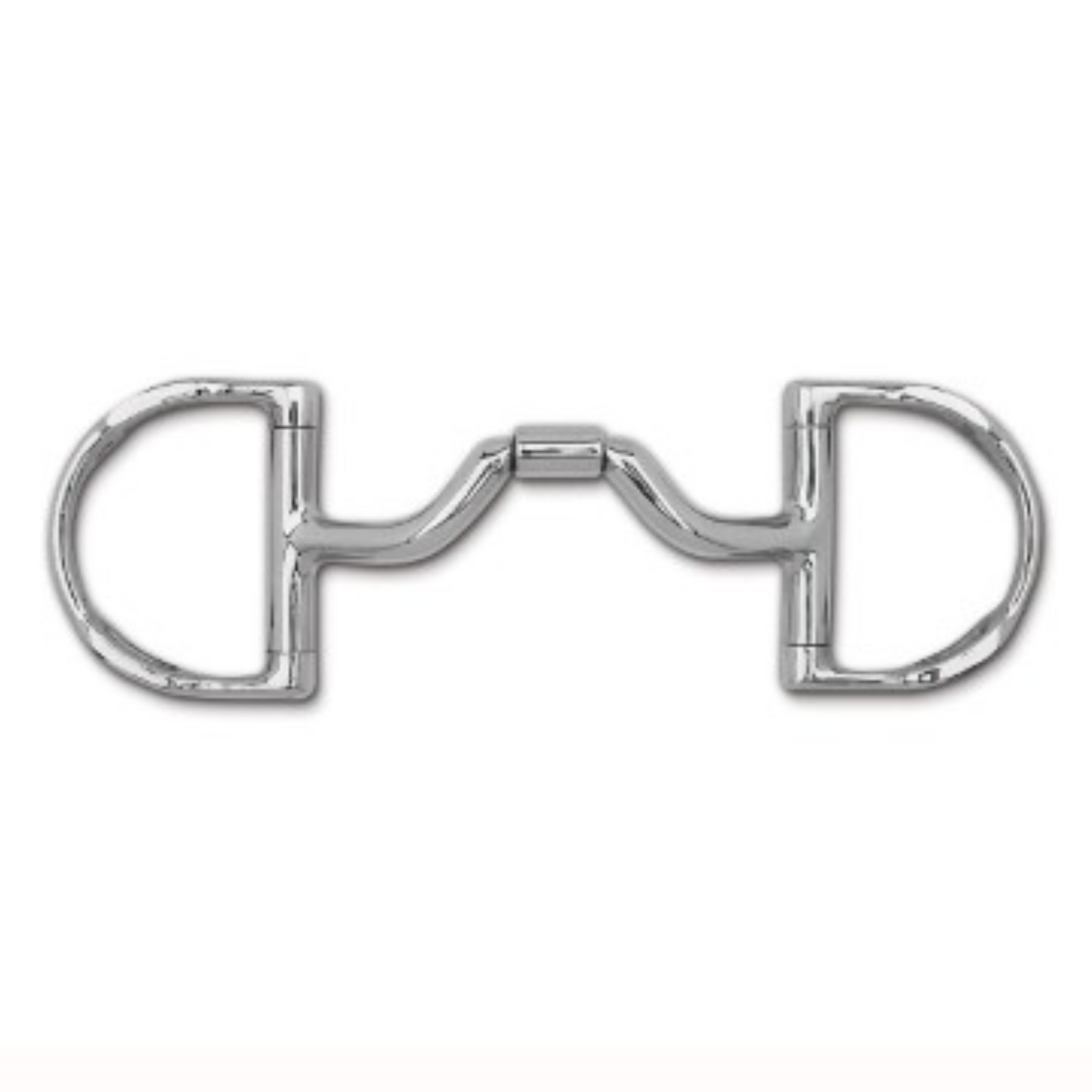 Myler SS 3 3/4 Dee with Hooks Ported Barrel