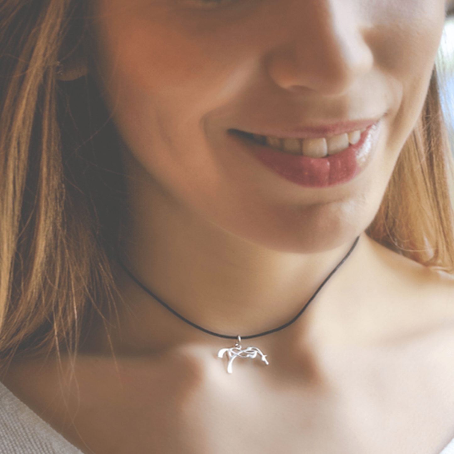Penelope Logo Horse Necklace