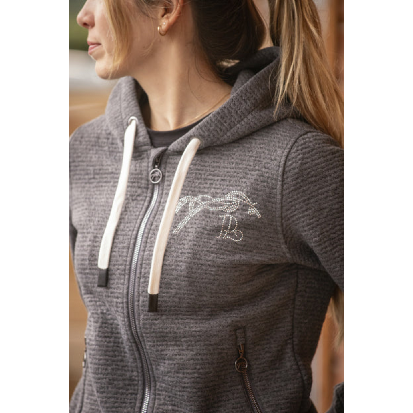 Penelope Tressy Flock Hoodie