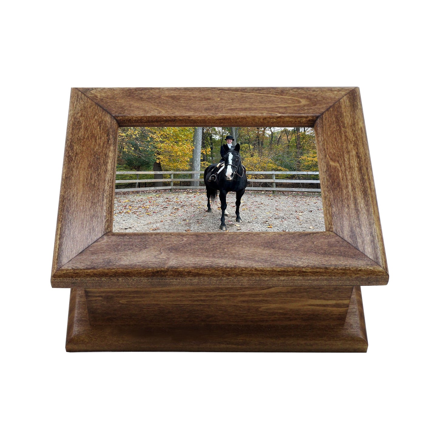 JB Naturals Wood Photo Box