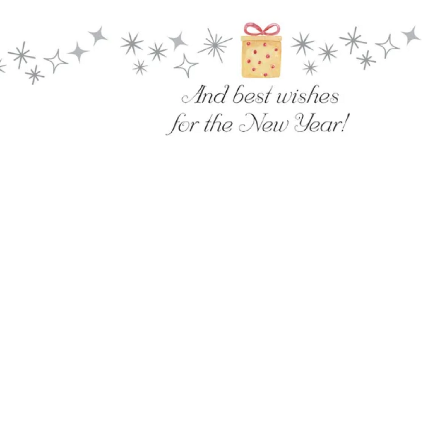 Boxed Christmas Cards Dapple Gray Jumper & Packages