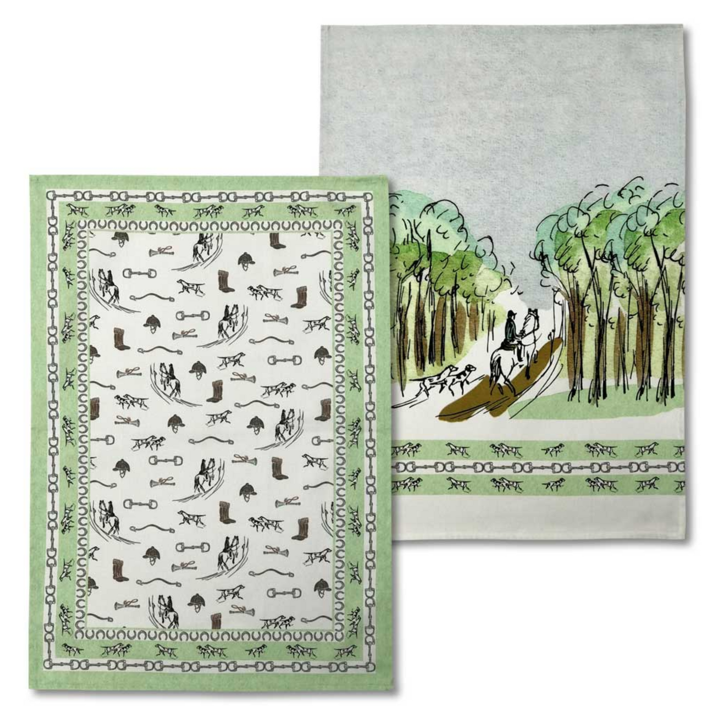 C.E. Corey The Woods Tea Towels