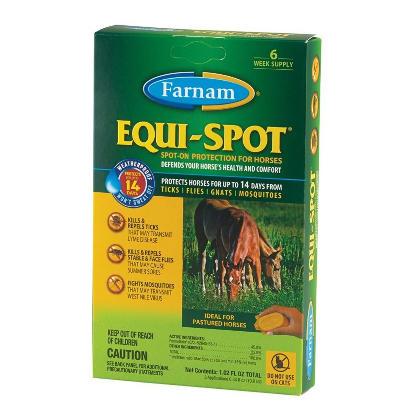 Farnam Equi-Spot 6 Week Supply