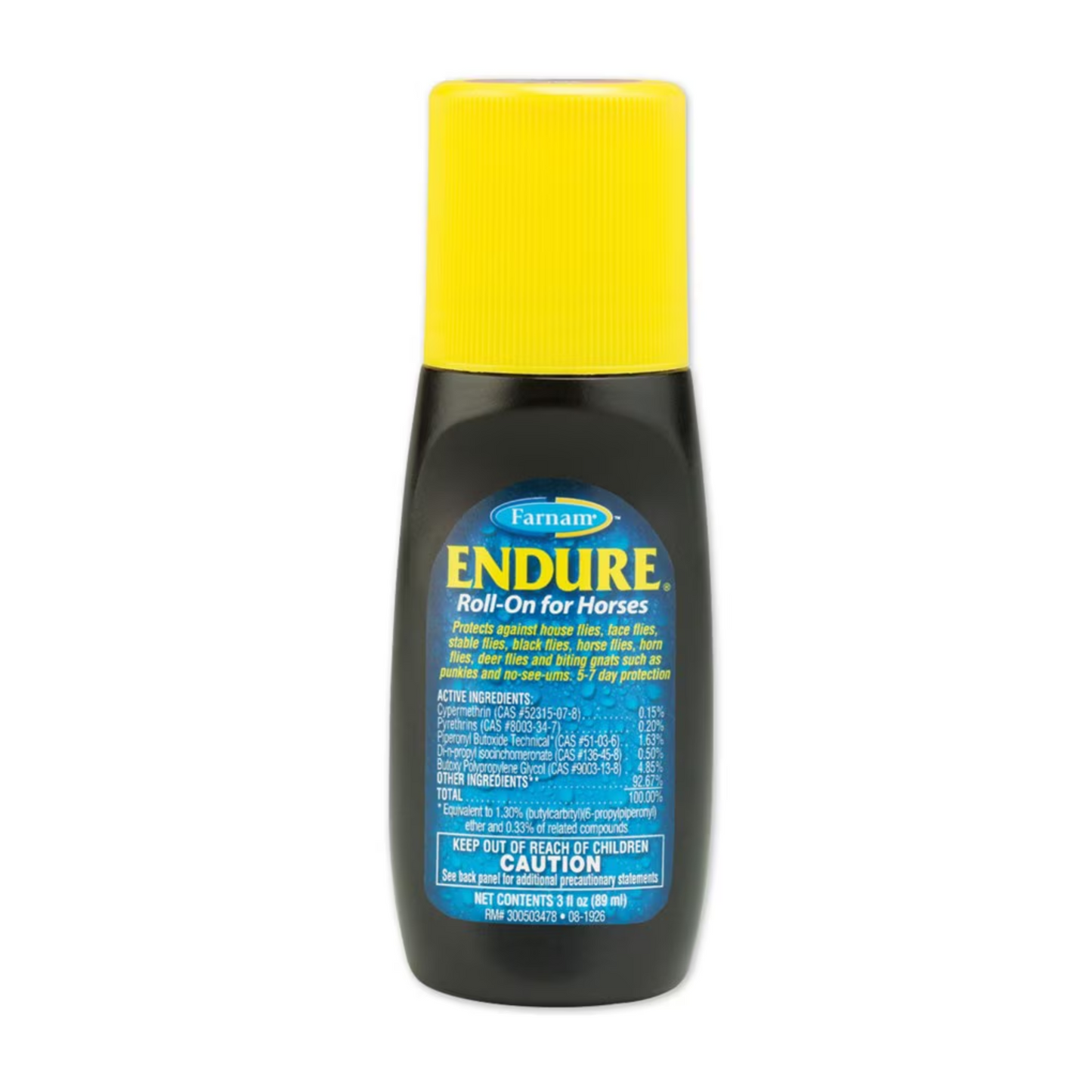 Farnam Endure Sweat Resistant Roll On Fly Repellant