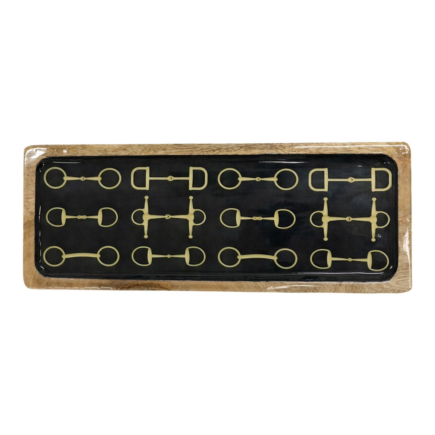Long Wooden Serving Tray
