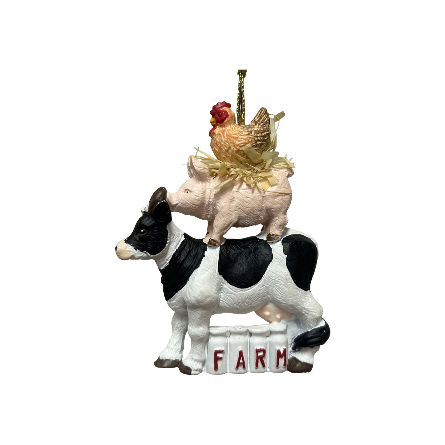 Cow Trio Ornament