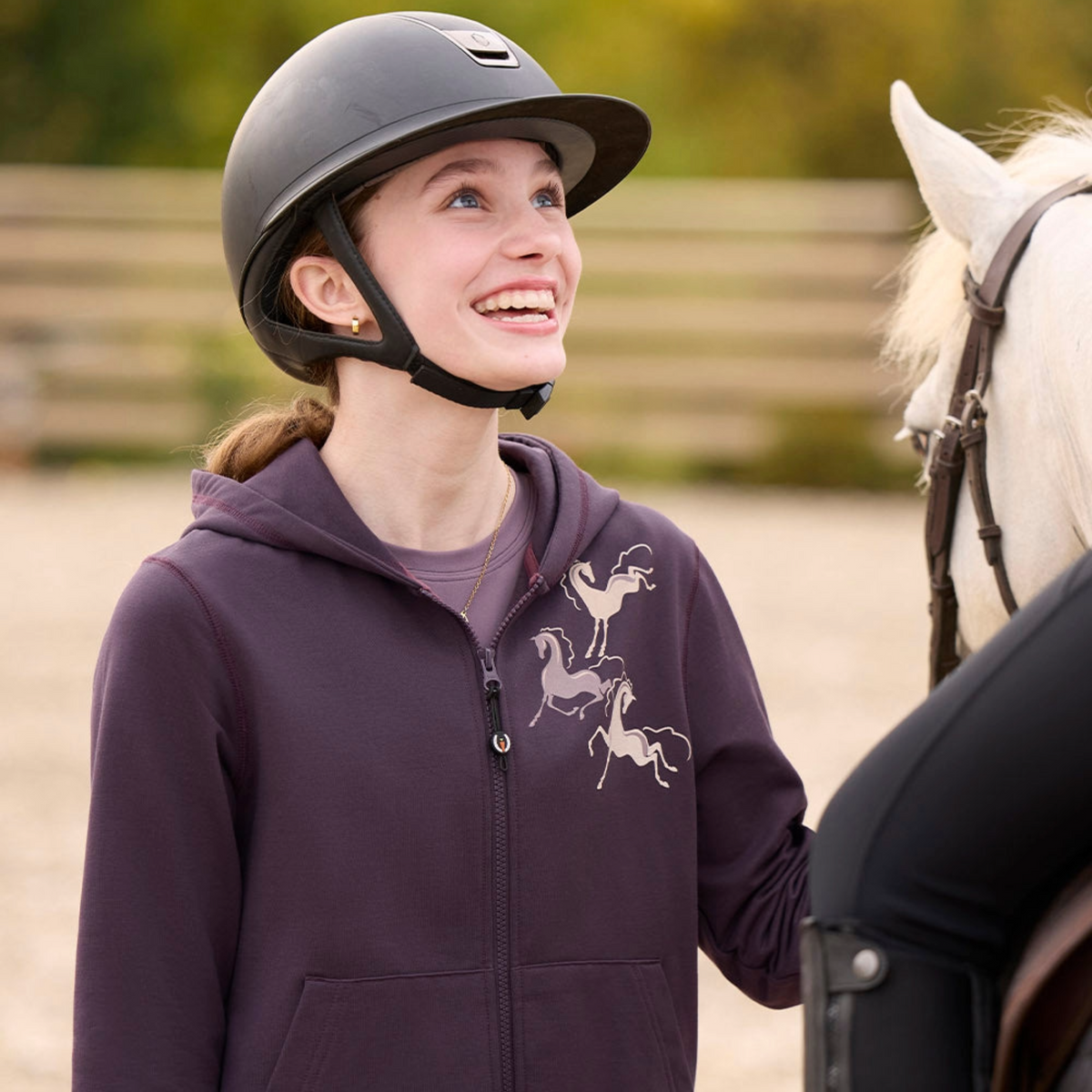 Kerrits Kids Zip and Whinny Hoodie