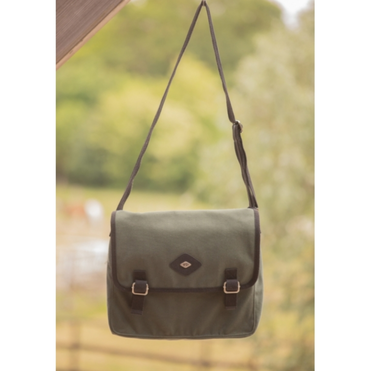 Penelope Canvas Messenger Bag