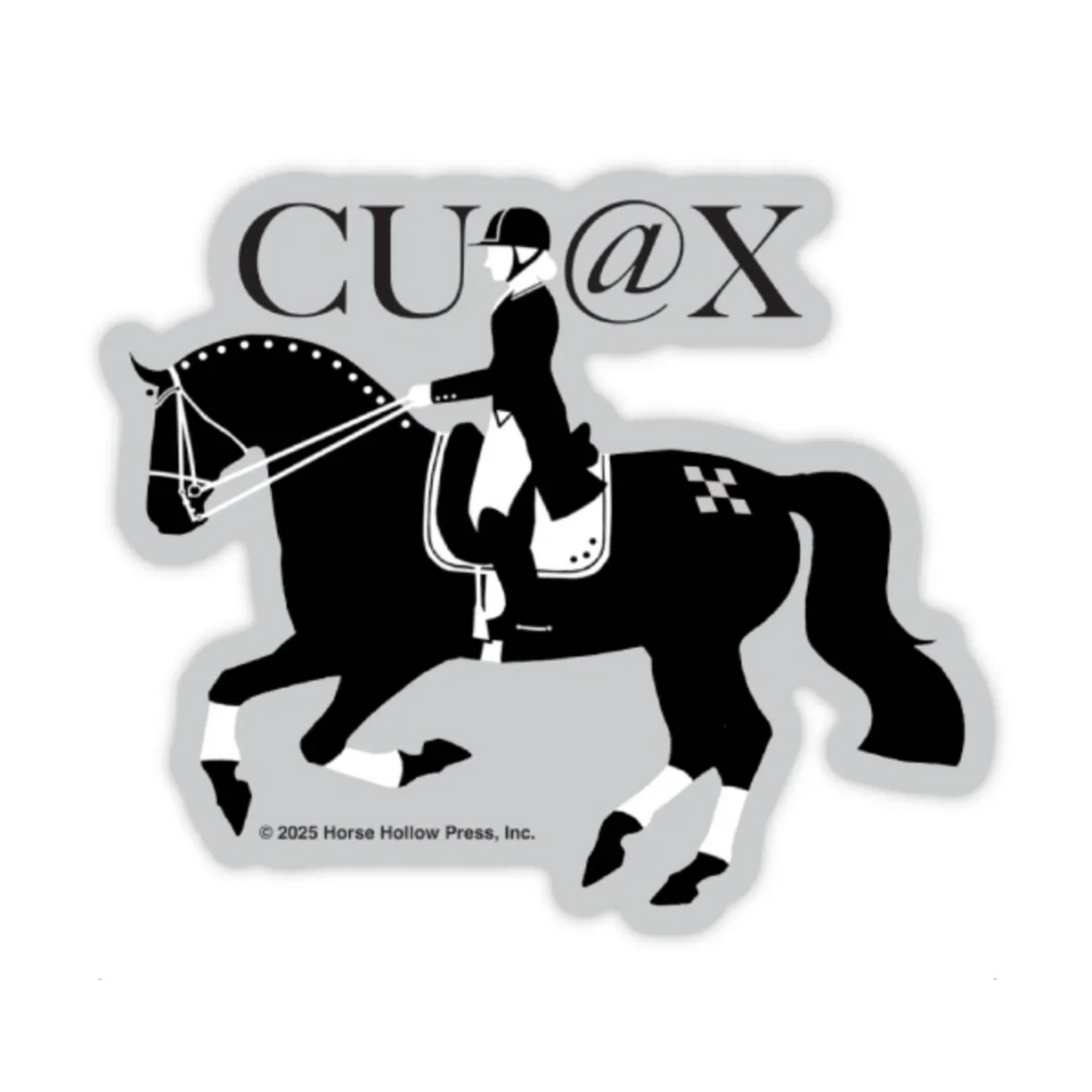 Horse Hollow CU@X Sticker
