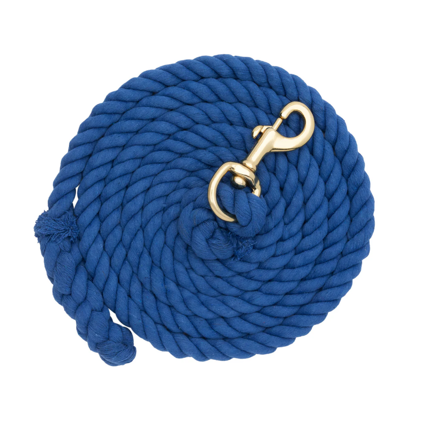 Weaver Solid Color Cotton Lead Rope with Brass Snap