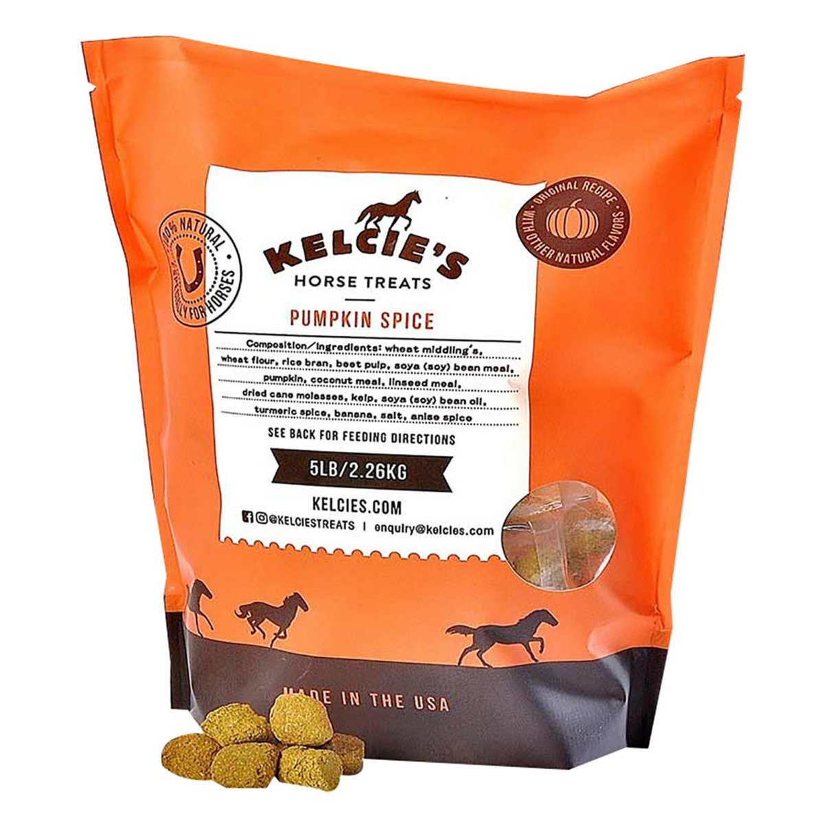 Kelcie's Pumpkin Horse Treats
