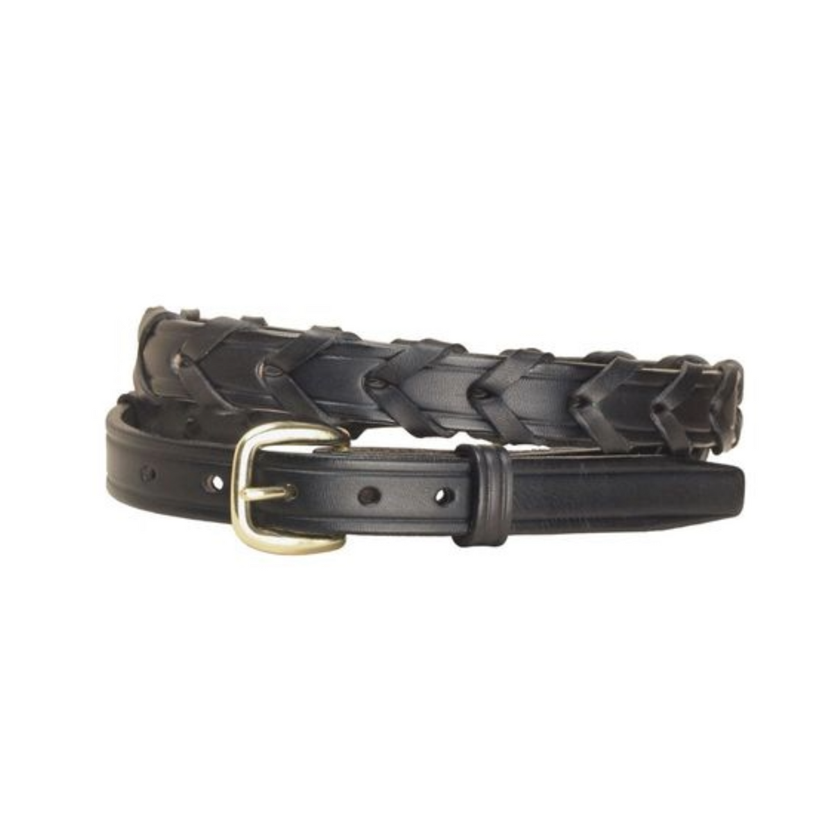 Tory Leather ¾" veterriem met messing gesp
