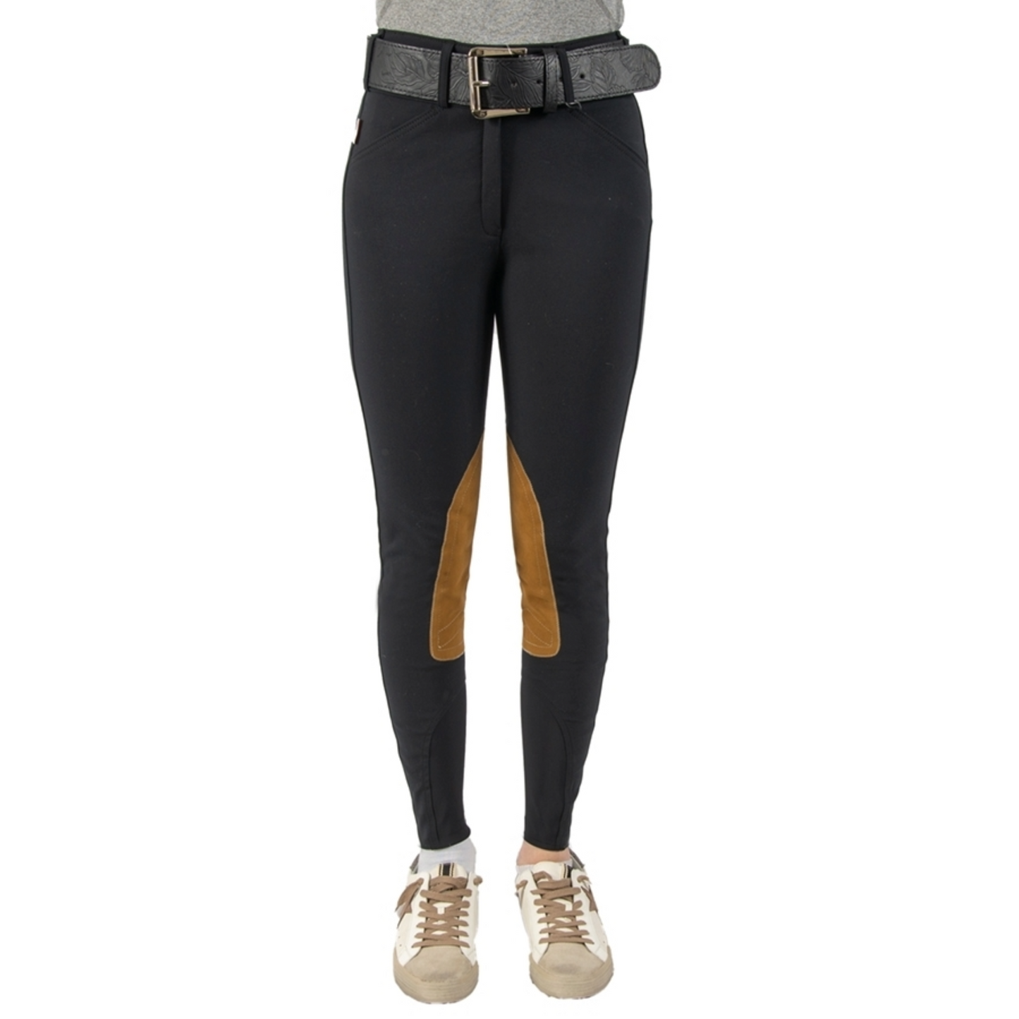 The Tailored Sportsman TechMed Mid Rise Front Zip Clarino Boot Sock Breech