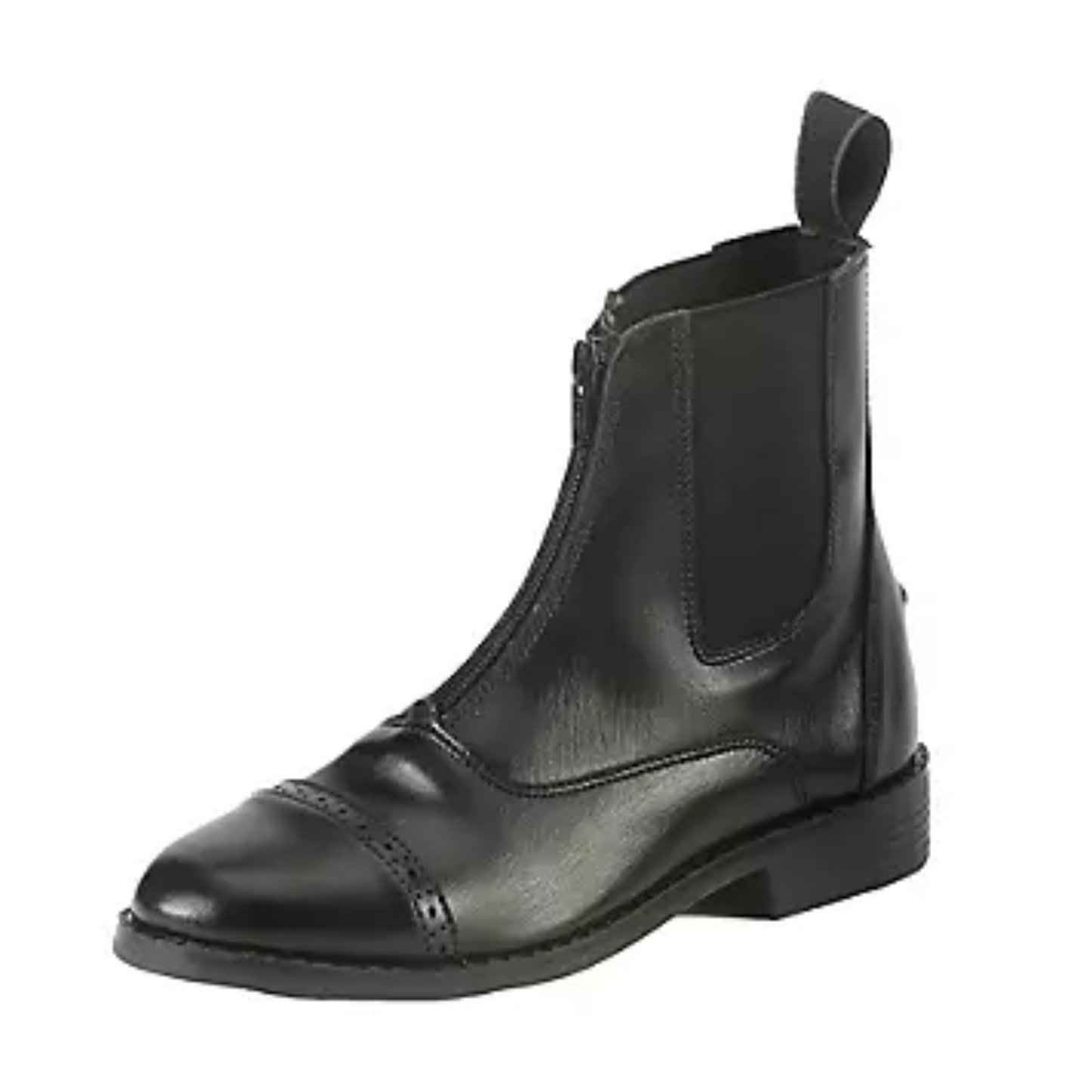 Equistar Children's All-Weather Synthetic Leather Zip Paddock Boots