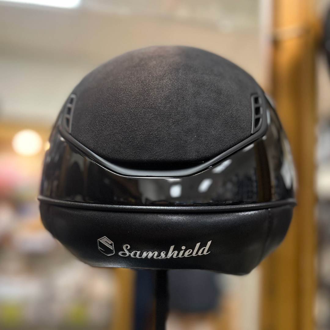 Samshield Miss Shield Shadow Glossy Alcantara 2.0 Helmet