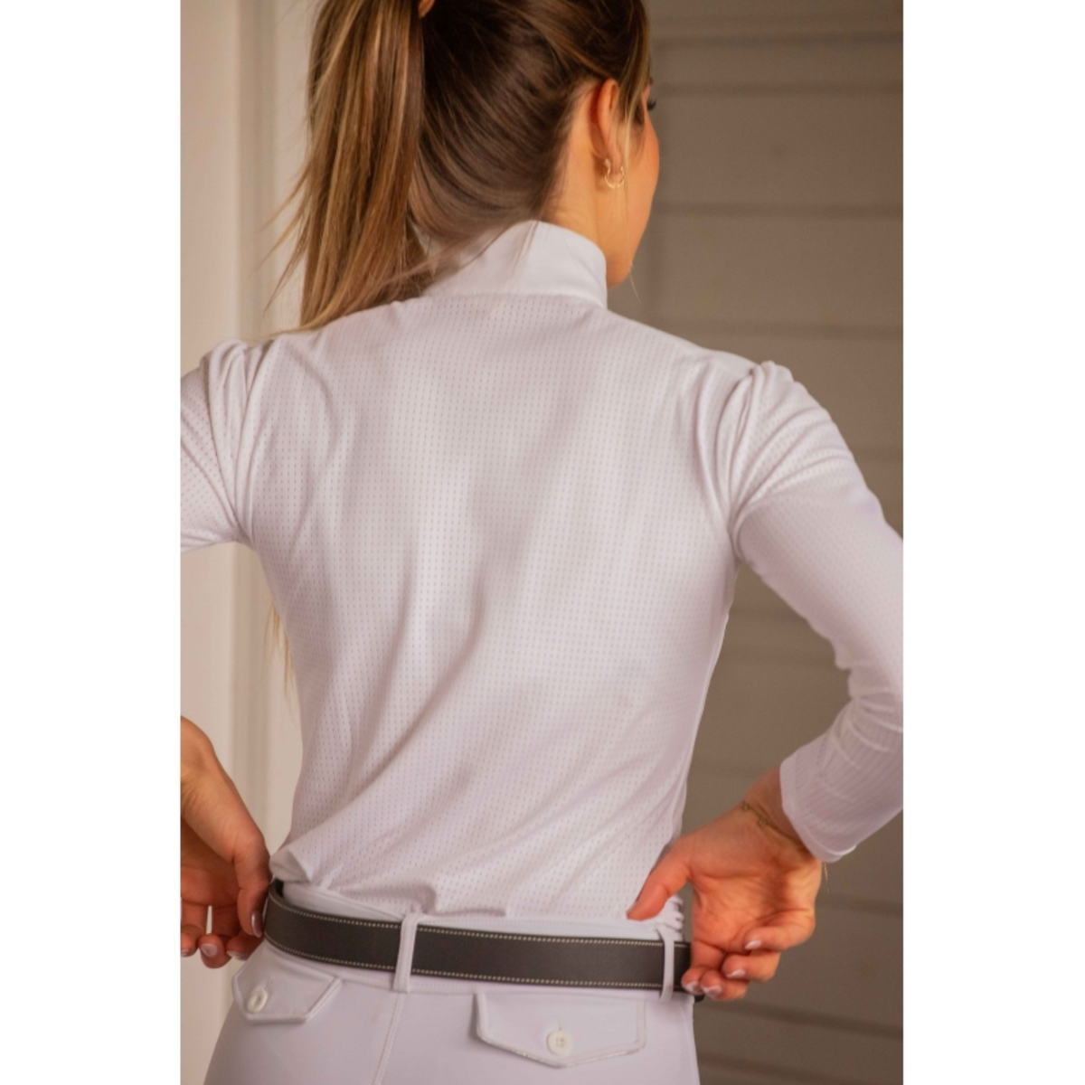 Penelope Bruges Mesh Show Polo Shirt