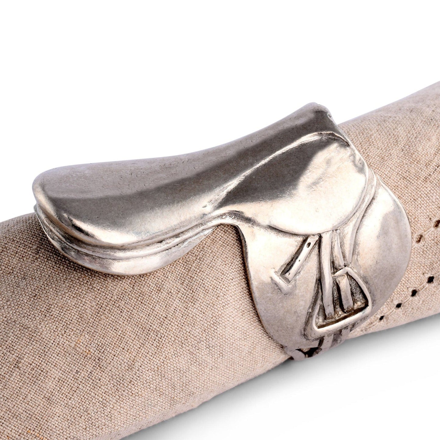 Vagabond House English Saddle Napkin Rings