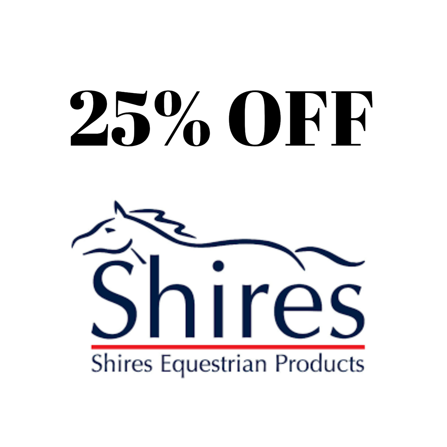 25% off Shires