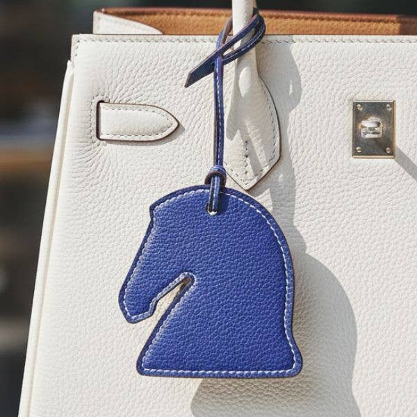 Horse Purse Bag Charm - Blue