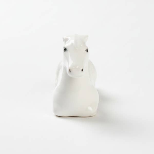 Ceramic Horse Chopstick Holder