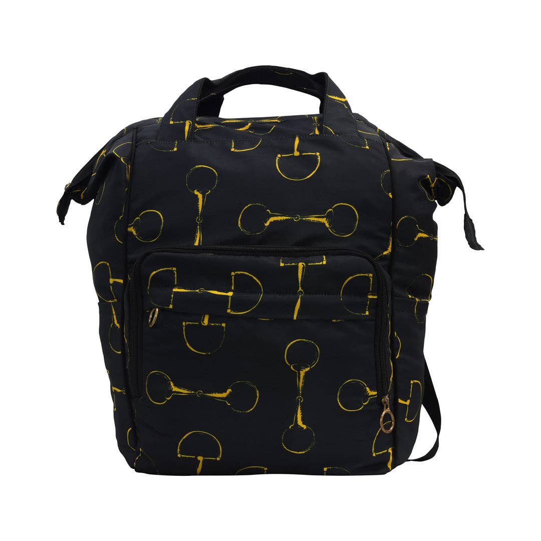 AWST Int'l Lila Vintage Snaffles Laptop/Backpack Bag