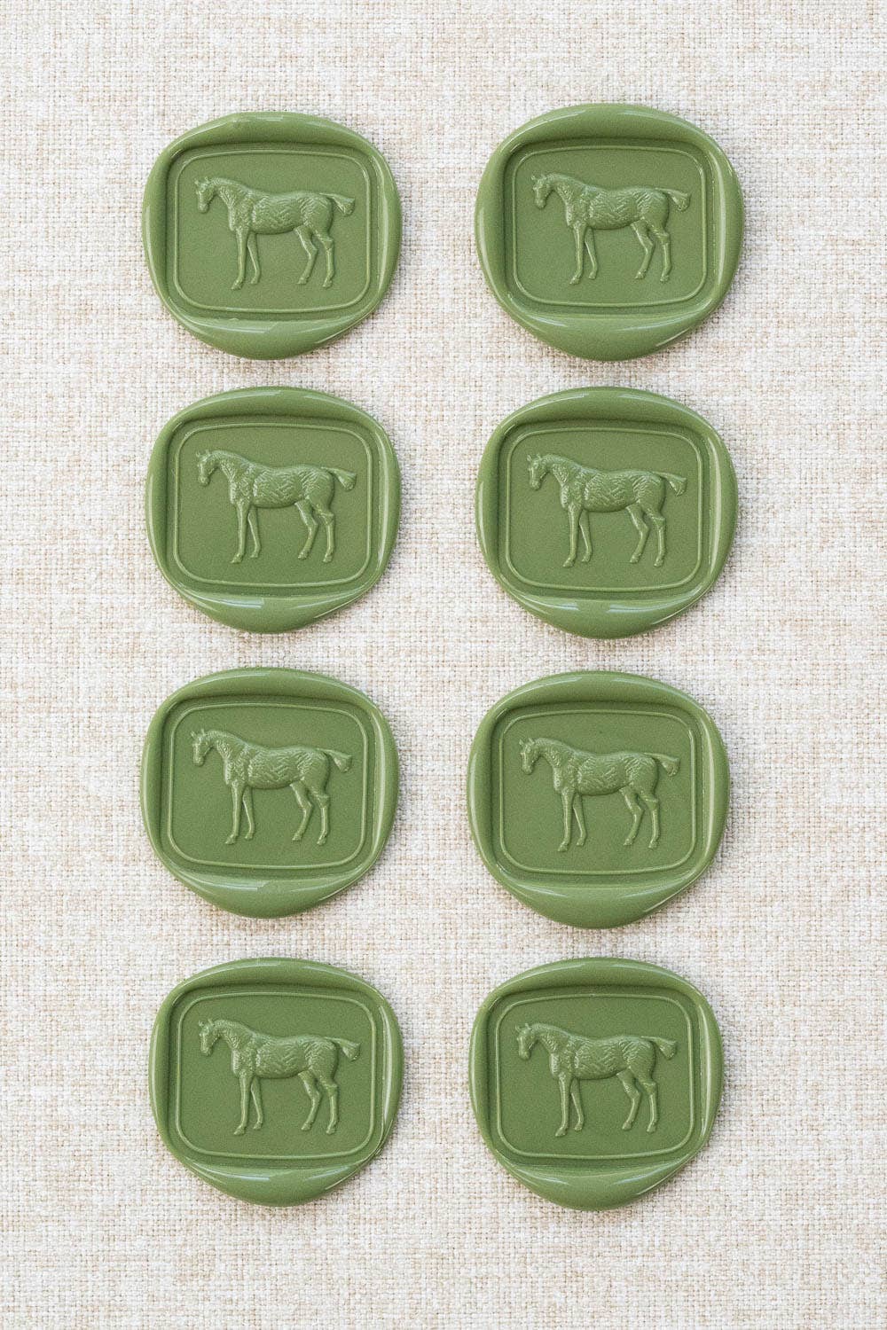 Standing Horse Wax Seals Boxed Set of 8