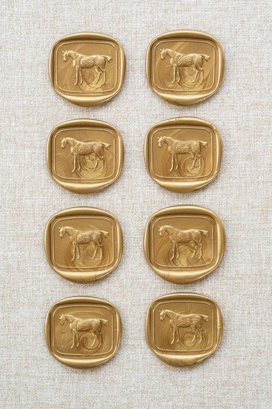 Standing Horse Wax Seals Boxed Set of 8