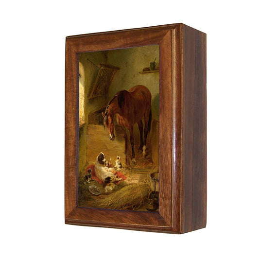 A Curious Mare Solid Wood Decorative Trinket Boxes