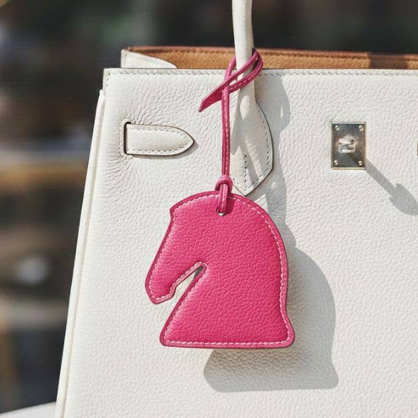 Horse Purse Bag Charm - Pink