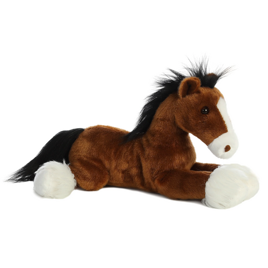 Aurora 12" Plush Horse