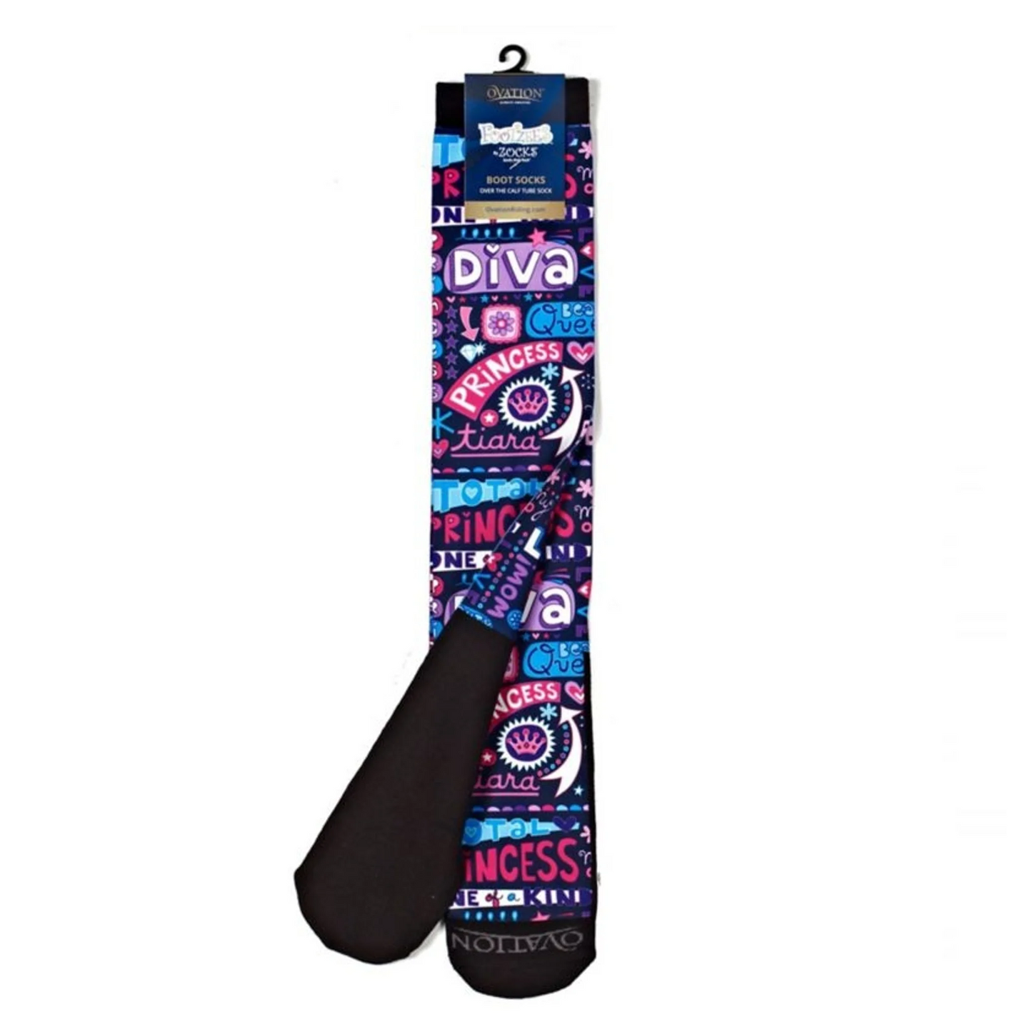 Ovation Ladies Footzees Boot Sock