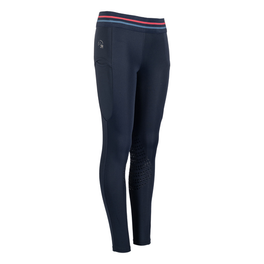HKM Aymee Silicone Knee Patch Riding Leggings