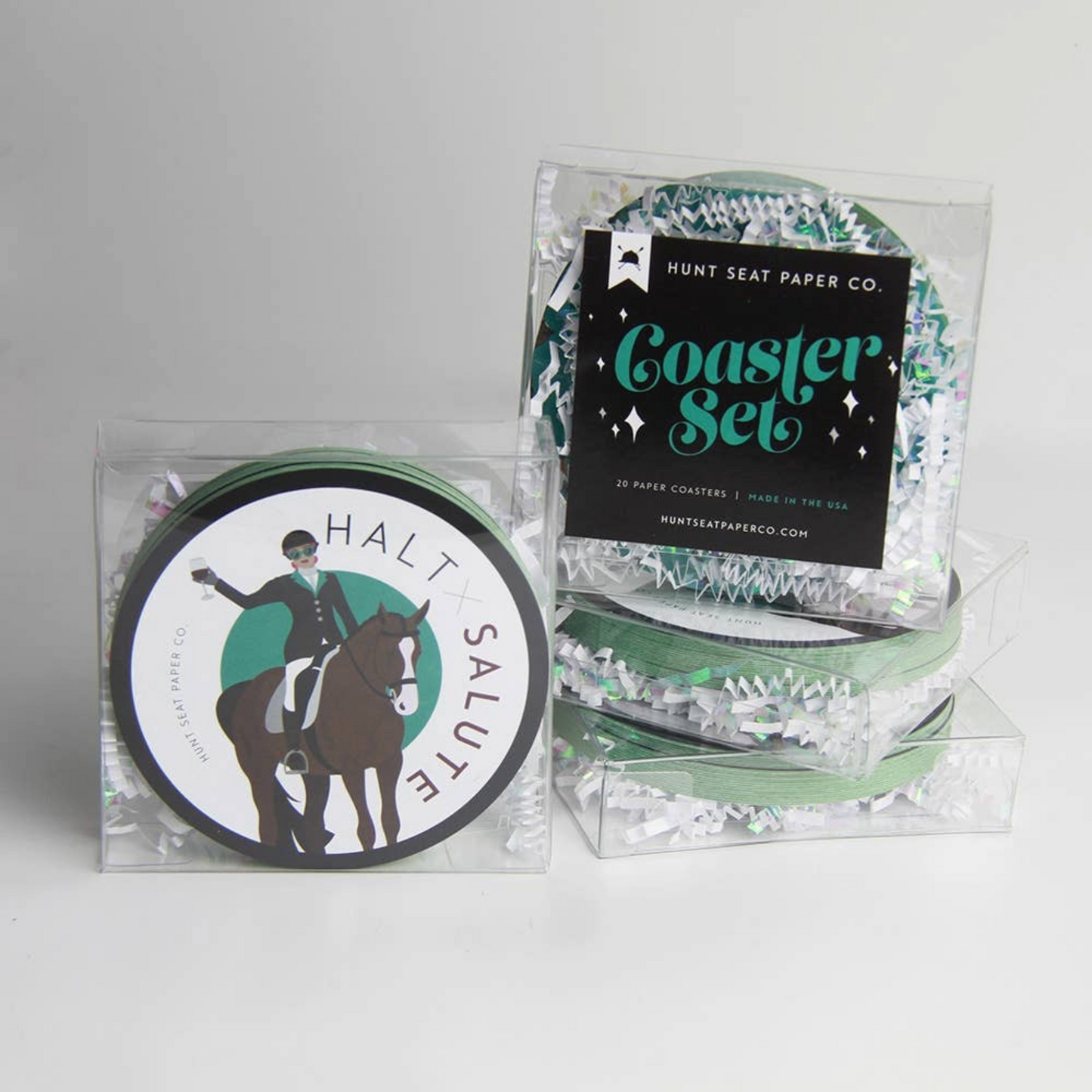 Hunt Seat Halt Dressage Coasters