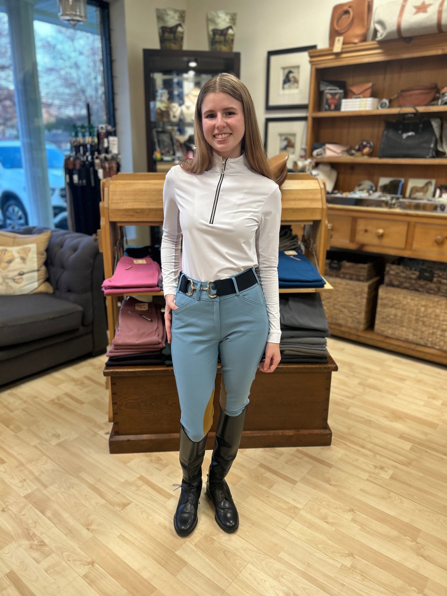 The Tailored Sportsman Women's Trophy Hunter Front Zip Breeches