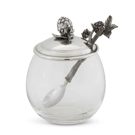 Vagabond House Blackberry Jam Jar with Spoon