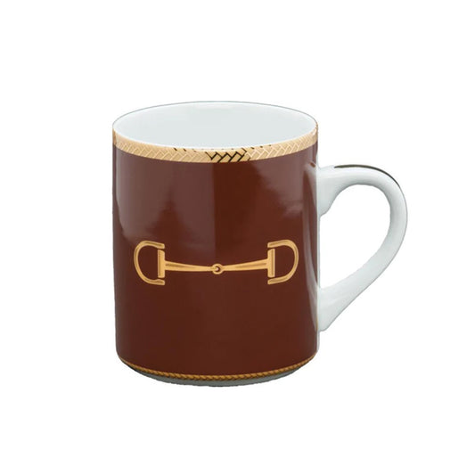 Julie Wear Cheval Chestnut Brown Mug