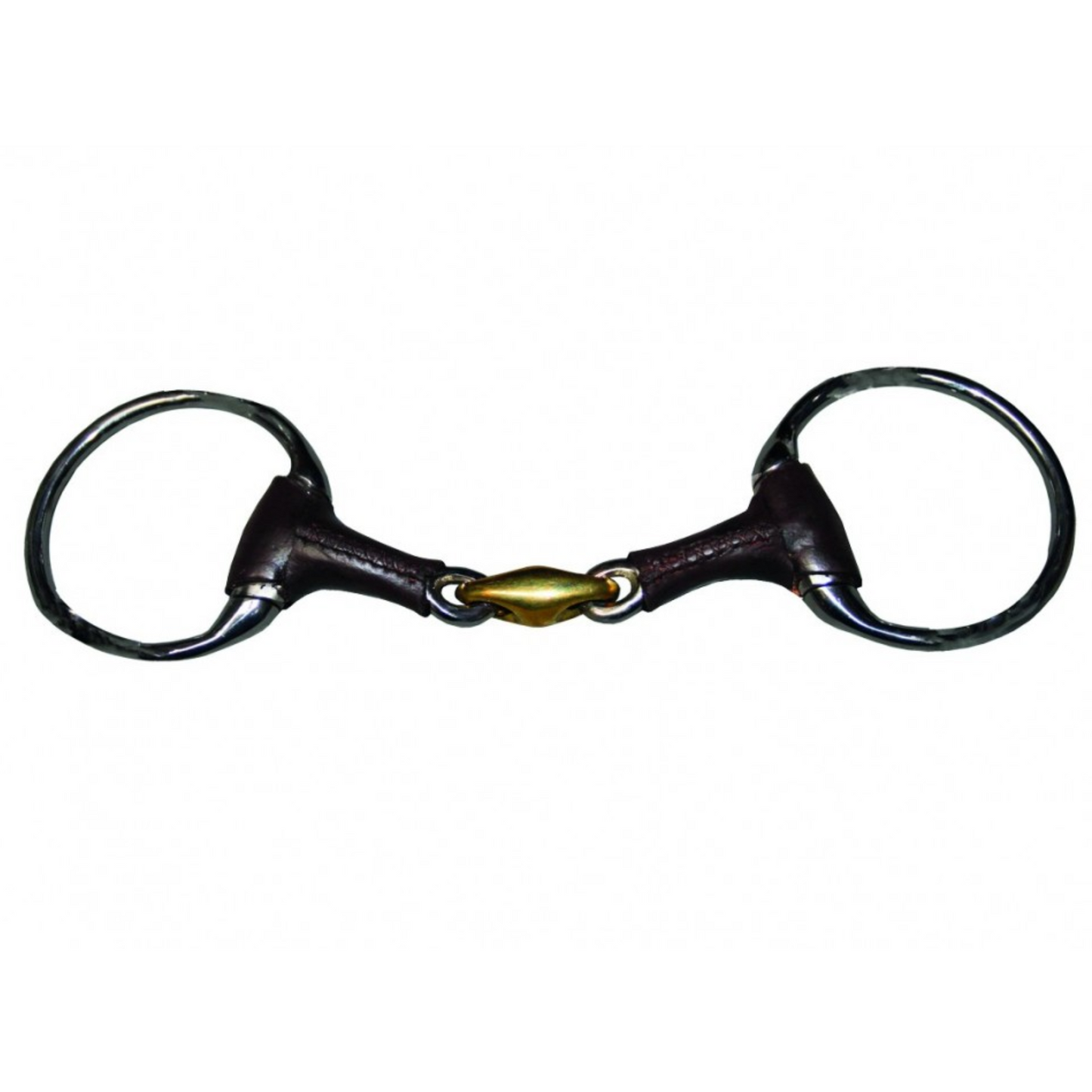 Jumpin Eggbutt Leather Covered Bit