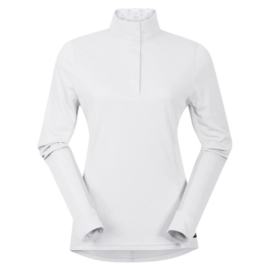 Kerrits Adult Encore Long Sleeve Quarter Snap Show Shirt