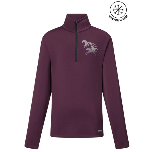 Kerrits Kids In Stride Quarter Zip Fleece