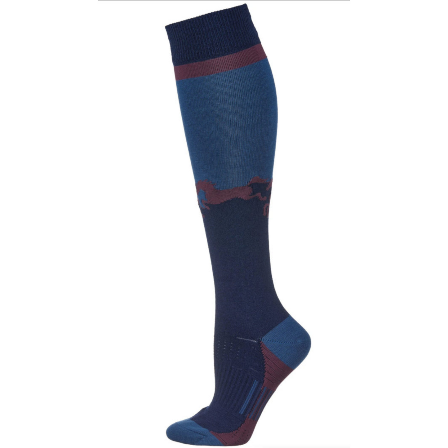 Kerrits Winter Frolic Wool Sock-Indigo : One Size