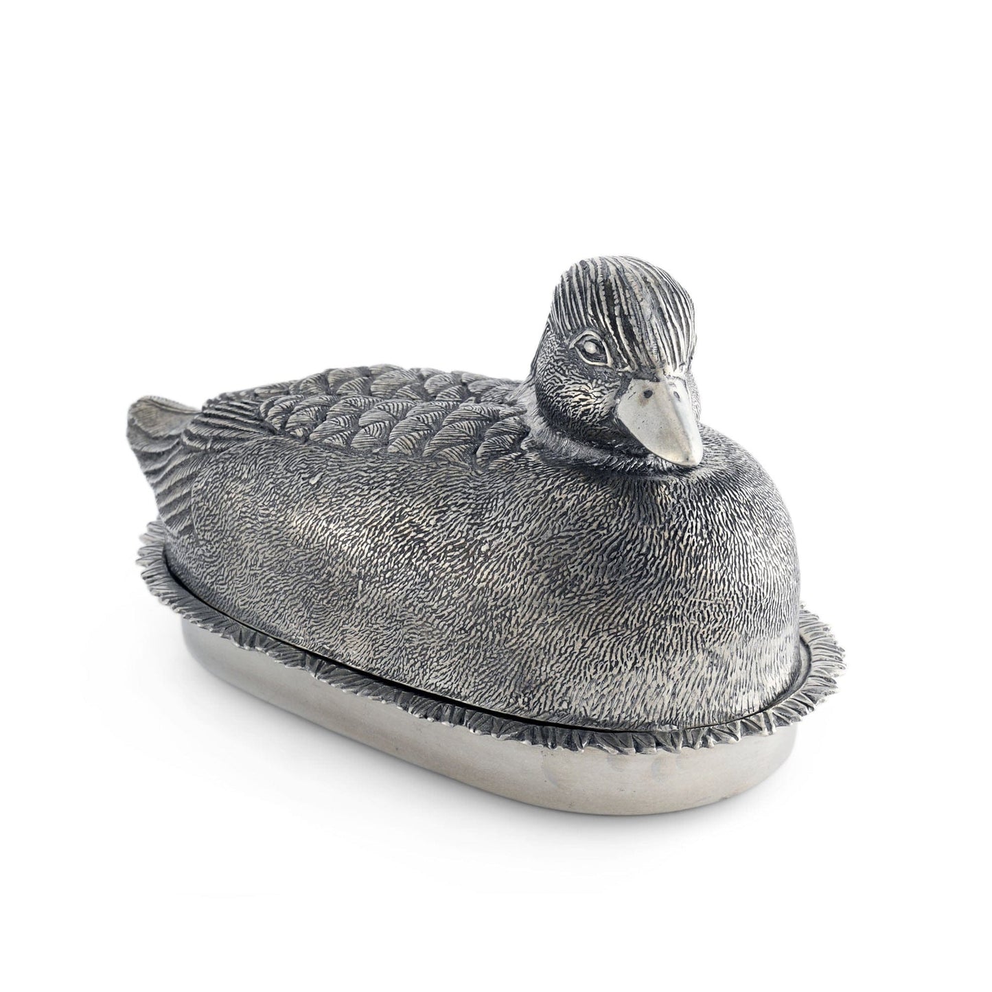 Vagabond House Mallard Duck Butter Dish
