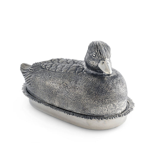Vagabond House Mallard Duck Butter Dish