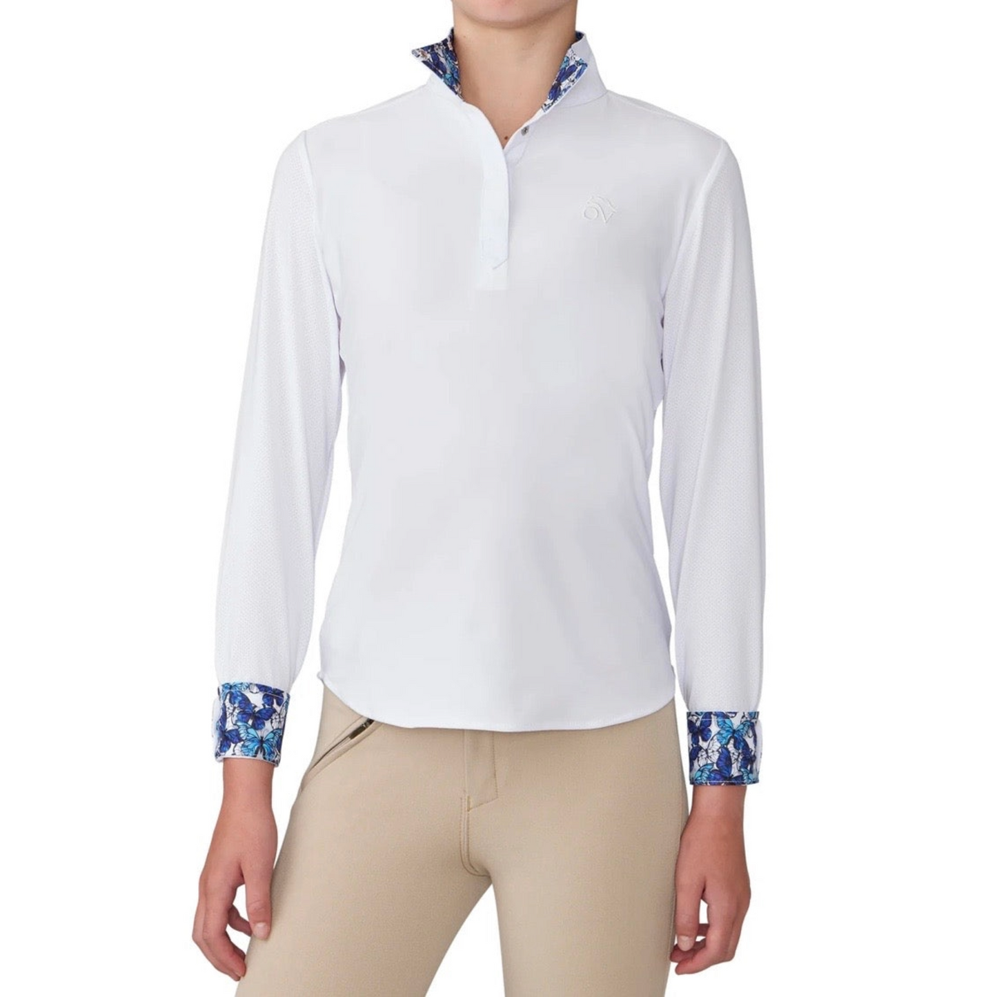 Ovation Kids Ellie Quarter Snap Long Sleeve Snap Show Shirt